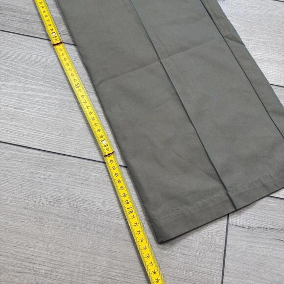 Stüssy Uptown Iridescent Pants Khaki Sz 9 (W32x30) NWT Straight Fit Chino Baggy - Picture 8 of 10